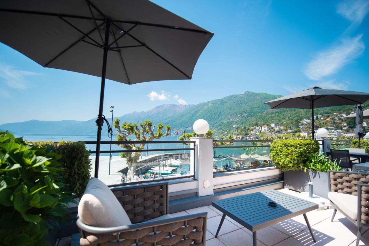 Hotel La Meridiana, Lake & Spa Ascona Exterior foto