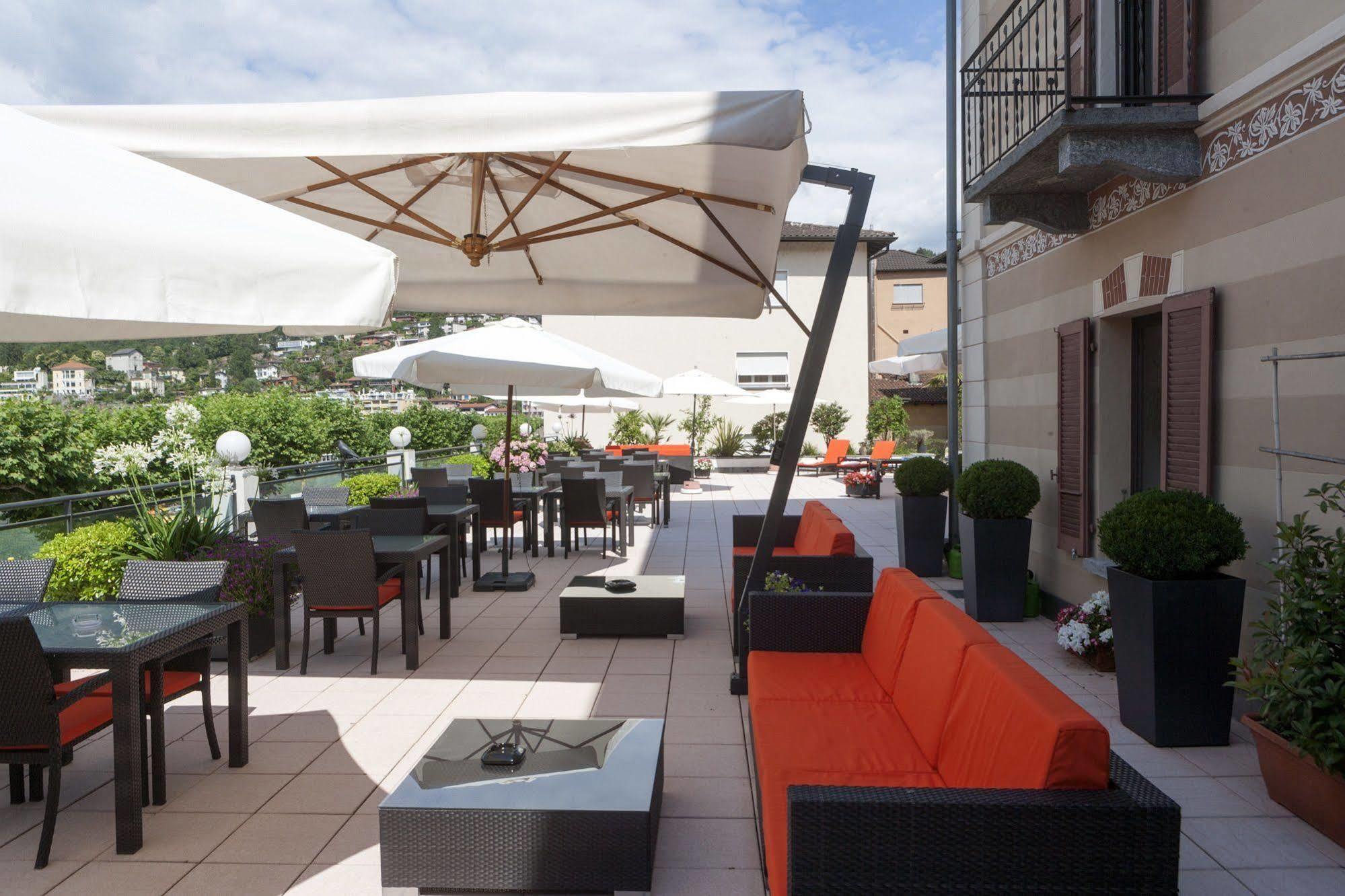 Hotel La Meridiana, Lake & Spa Ascona Exterior foto