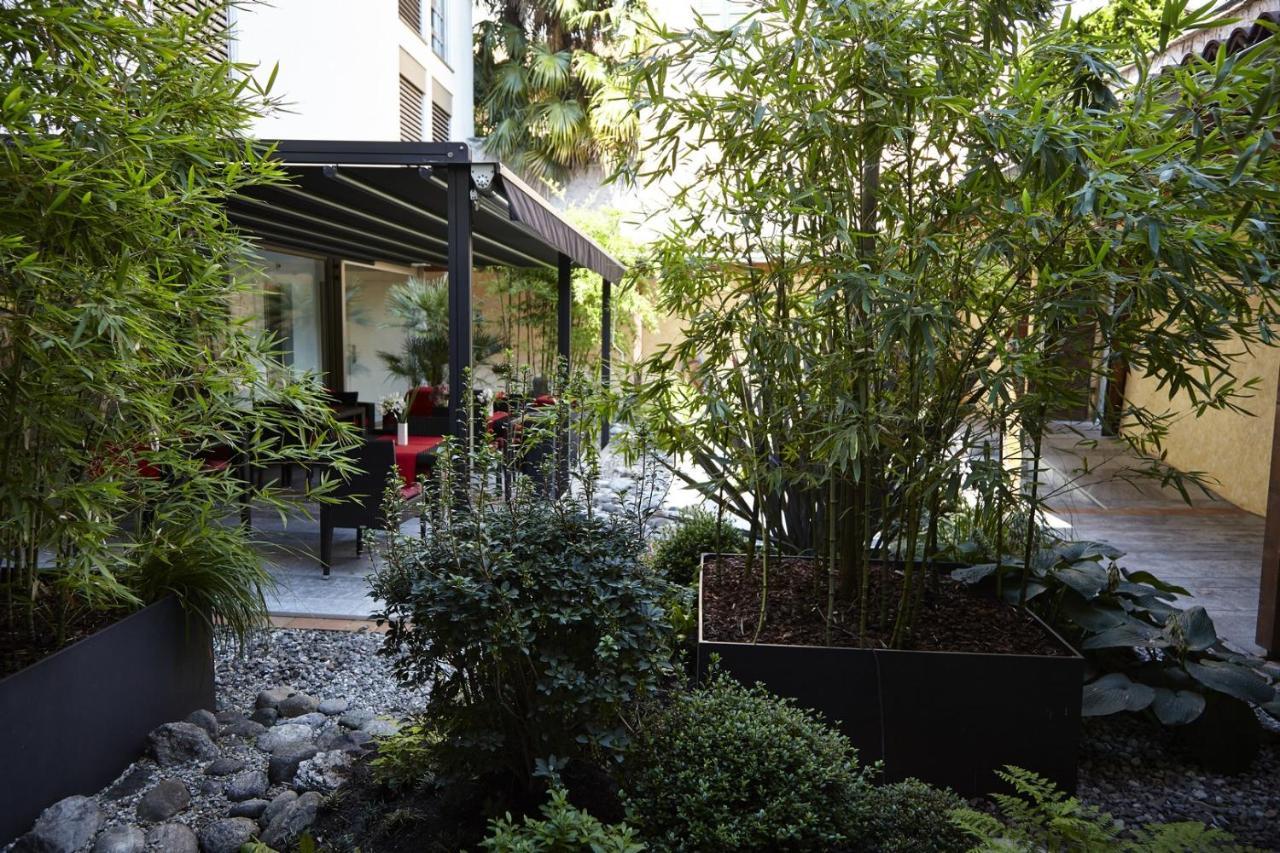 Hotel La Meridiana, Lake & Spa Ascona Exterior foto